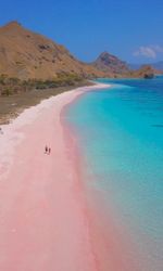 Pink beach